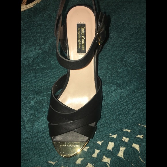 Juice Couture black sandals “Colett black Leat” - Picture 2 of 3